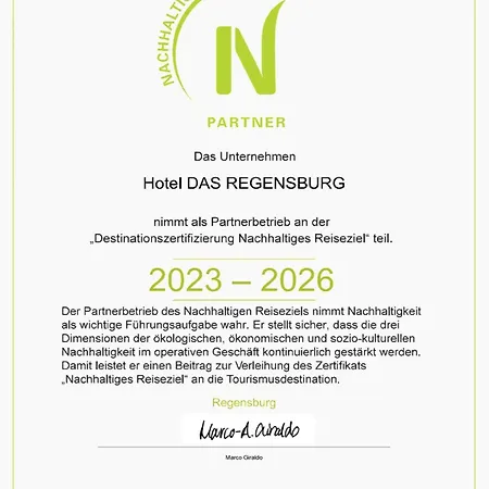 Hotel Das Regensburg Регенсбург